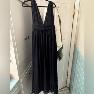 Brand new Lulus navy gown
